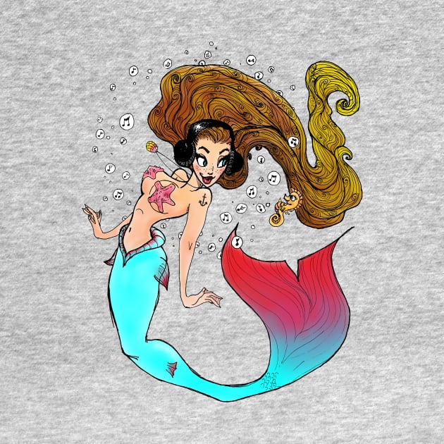 Mischievous Mermaid by pepekauai